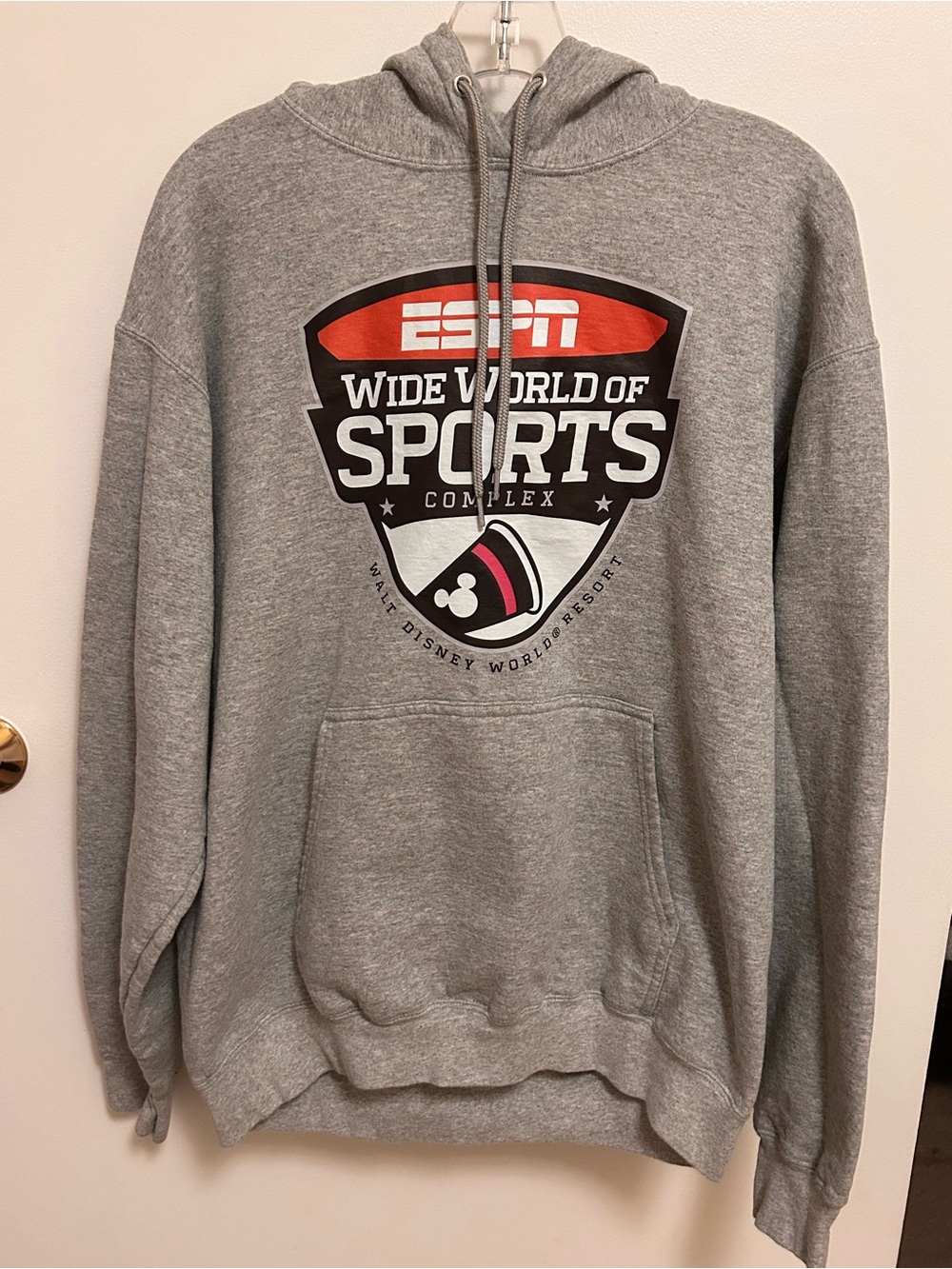 Disney Gray ESPN Wide World of Sports Pullover Hoodie